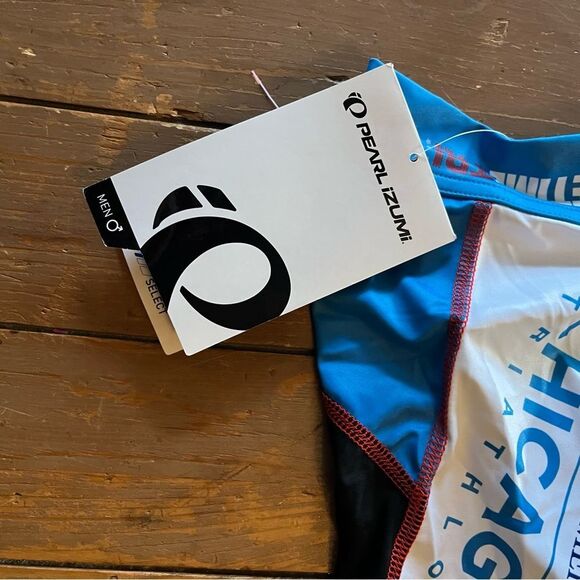 Pearl Izumi Chicago Triathalon Neon Padded Bike Shorts NWT - Picture 4 of 7